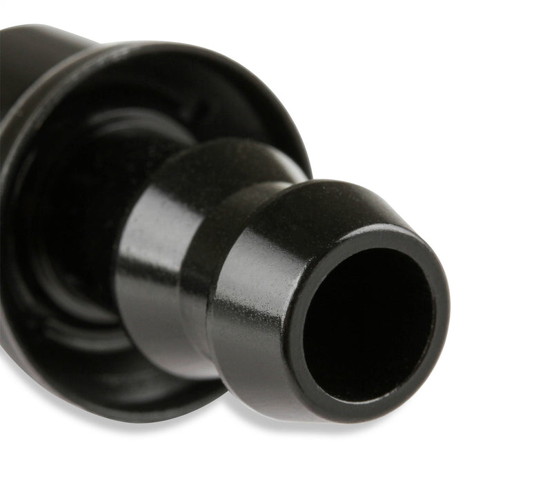 Mr Gasket 209004-BL Push-On Hose End; 90 Degree; -4AN; Anodized Black; - Truck Part Superstore