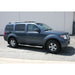 ARIES 209011-2 3in. Round Polished Stainless Side Bars; Select Nissan Pathfinder - Truck Part Superstore
