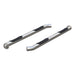 ARIES 209019-2 3in. Round Polished Stainless Side Bars; Select Nissan Equator; Frontier - Truck Part Superstore