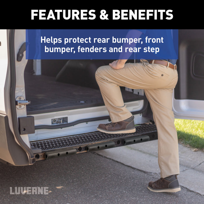 Luverne 2090615 10in. Universal Rubber Bumper Strip - Truck Part Superstore