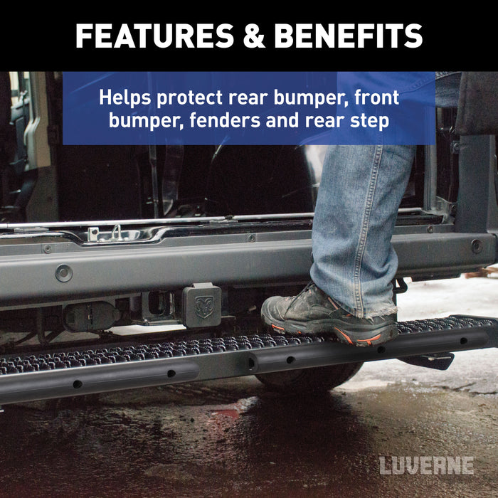 Luverne 2090616-2 20in. Universal Rubber Bumper Strips (2-Pack) - Truck Part Superstore