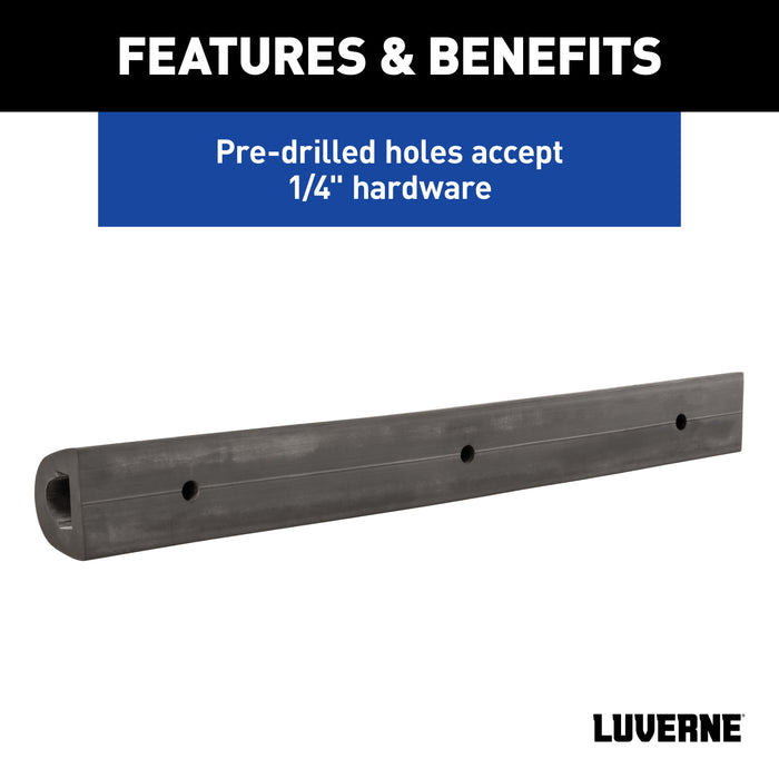 Luverne 2090616-2 20in. Universal Rubber Bumper Strips (2-Pack) - Truck Part Superstore