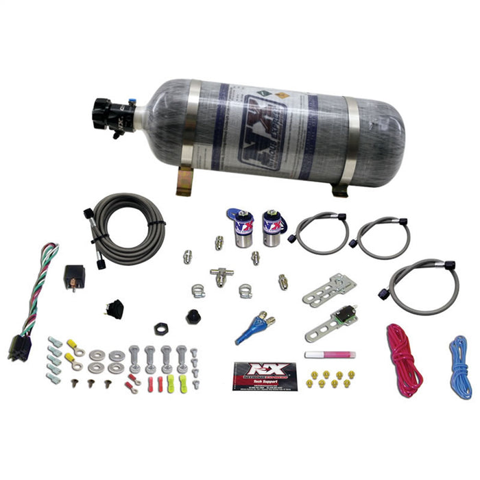 Nitrous Express 20916-12 Sub C Nitrous System (25;35;50HP) COMPOSITE BOTTLE - Truck Part Superstore