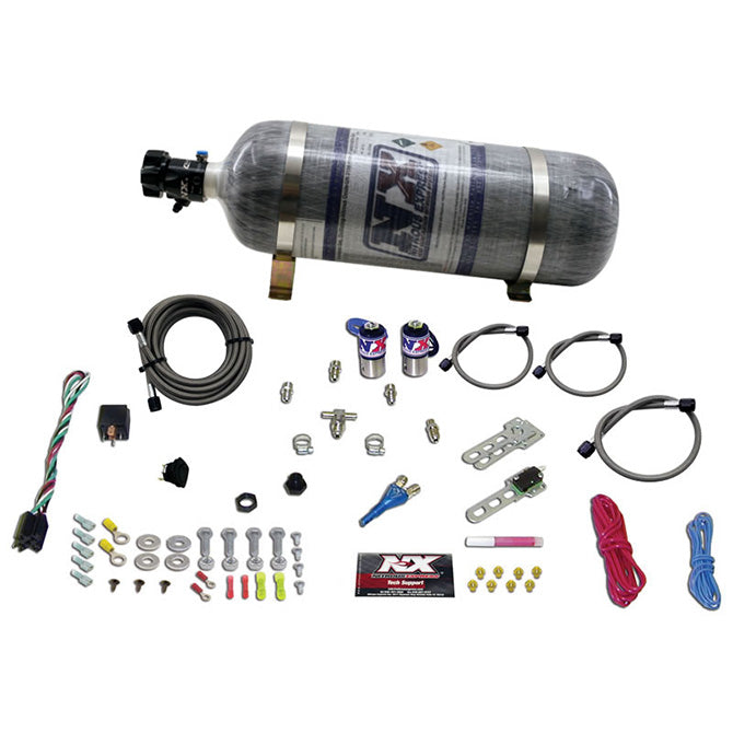 Nitrous Express 20916-12 Sub C Nitrous System (25;35;50HP) COMPOSITE BOTTLE - Truck Part Superstore