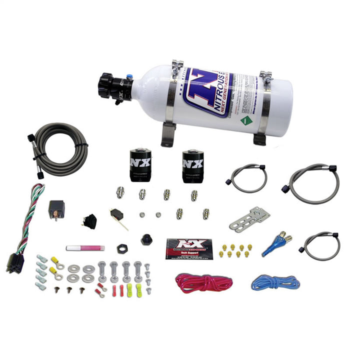 Nitrous Express 20920-05 ALL GM EFI SINGLE NOZZLE SYSTEM WITH (35-50-75-100-150 HP) 5LB BOTTLE - Truck Part Superstore