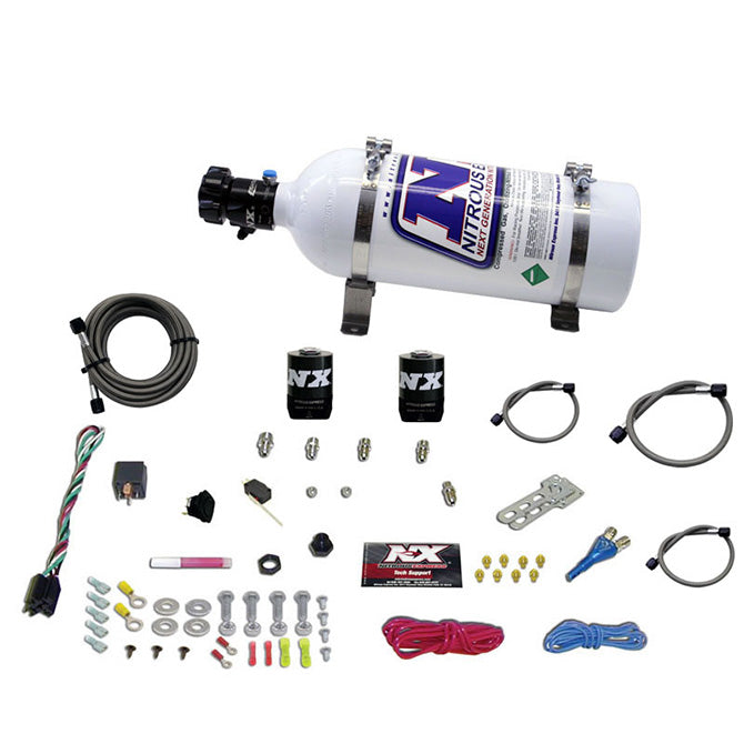 Nitrous Express 20922-05 ALL FORD EFI SINGLE NOZZLE SYSTEM (35-50-75-100-150HP) WITH 5LB BOTTLE - Truck Part Superstore
