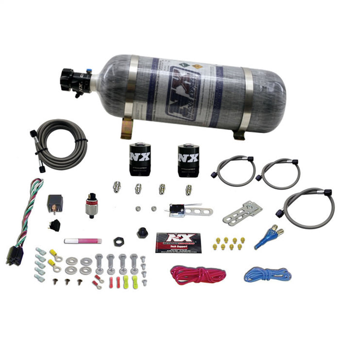 Nitrous Express 20929-12 INSTABOOST EFI NITROUS SYSTEM; COMPOSITE BOTTLE - Truck Part Superstore