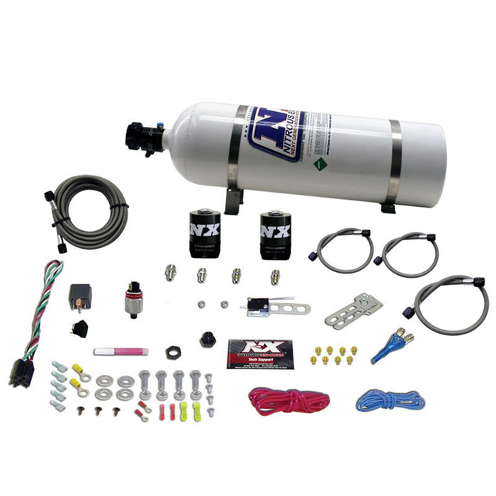 Nitrous Express 20929-15 INSTABOOST EFI NITROUS SYSTEM; 15LB BOTTLE - Truck Part Superstore