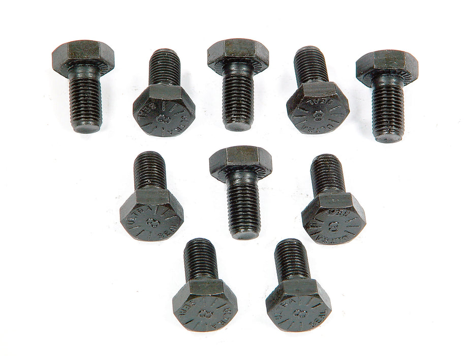 Mr Gasket 2092G Ring Gear Bolts; 7/16 in.-20 x 7/8 in.; Left Hand; Stock Length; 10 pc.; - Truck Part Superstore