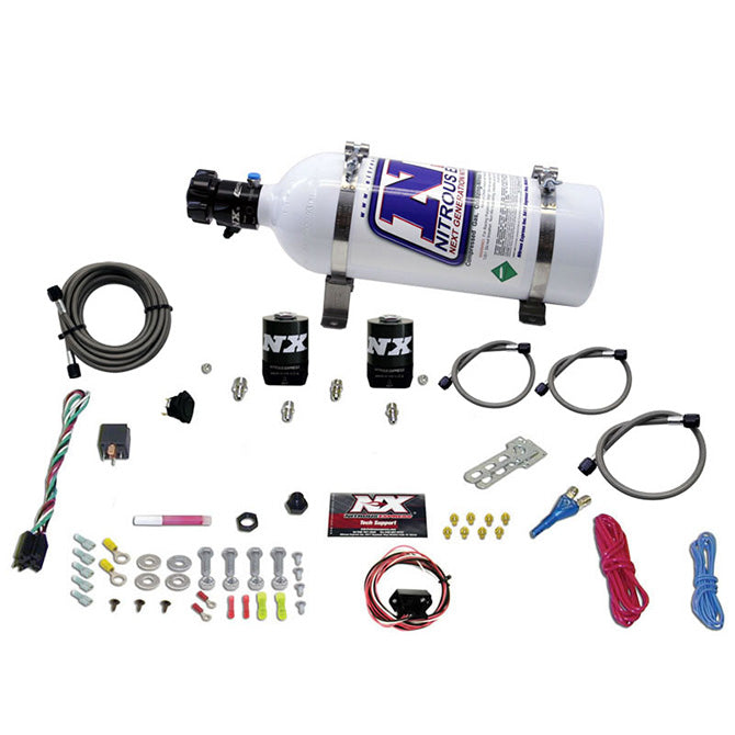 Nitrous Express 20930-05 5TH GEN CAMARO SINGLE NOZZLE SYSTEM (35-150HP) W/5LB BOTTLE - Truck Part Superstore
