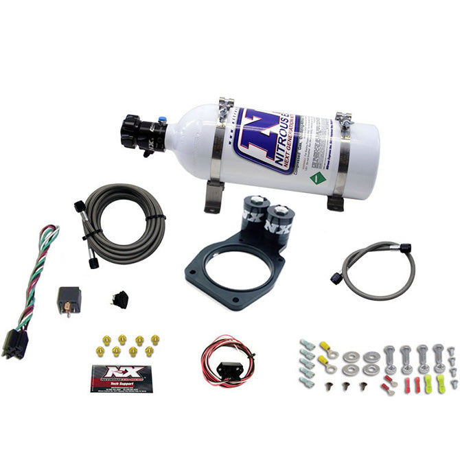 Nitrous Express 20931-05 5TH GEN CAMARO PLATE SYSTEM (50-150HP) 200HP-225HP JETTING AVAILABLE 5LB BOTTLE - Truck Part Superstore