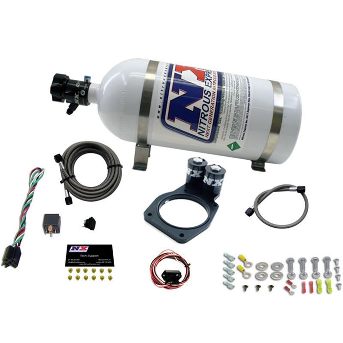 Nitrous Express 20931-10 5TH GEN CAMARO PLATE SYSTEM (50-150HP) 200HP-225HP JETTING AVAILABLE 10LB BOTTLE - Truck Part Superstore