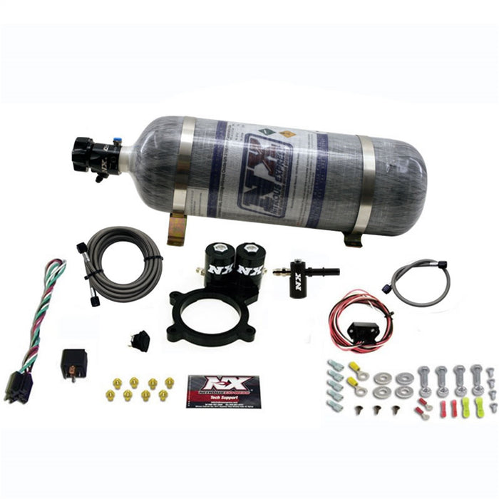 Nitrous Express 20936-12 2014-NEWER GM 5.3L TRUCK NITROUS PLATE SYSTEM (50-250HP) W/COMPOSITE BOTTLE - Truck Part Superstore