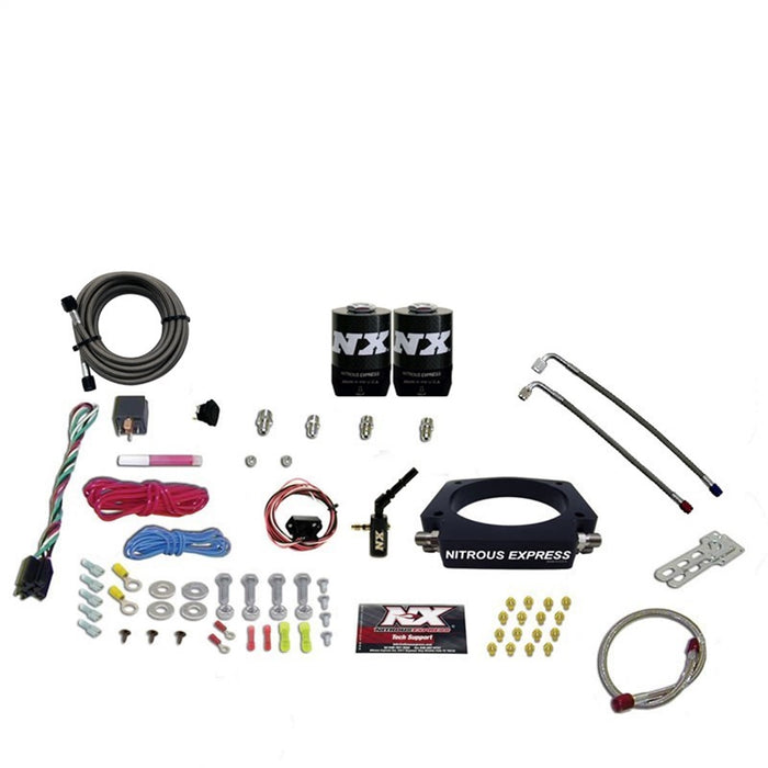 Nitrous Express 20937-00 2014-NEWER GM 6.2L TRUCK NITROUS PLATE SYSTEM (35-300HP) WITHOUT BOTTLE - Truck Part Superstore