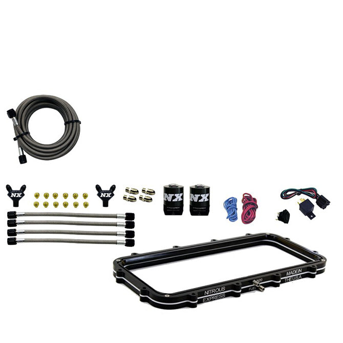 Nitrous Express 20940-00 Holley High Ram Plenum Plate System No Bottle - Truck Part Superstore