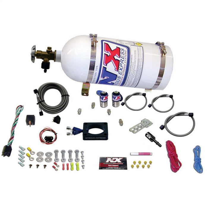 Nitrous Express 20941-10 DODGE DART 1.4L Turbo PLATE SYSTEM (35-100HP) WITH 10LB BOTTLE - Truck Part Superstore