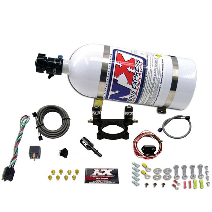 Nitrous Express 20942-10 DODGE DART 2.0L PLATE SYSTEM (35-100HP) WITH 10LB BOTTLE - Truck Part Superstore