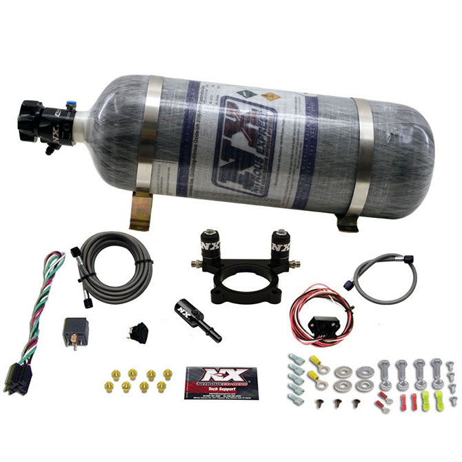 Nitrous Express 20942-12 DODGE DART 2.0L PLATE SYSTEM (35-100HP) WITH COMPOSITE BOTTLE - Truck Part Superstore