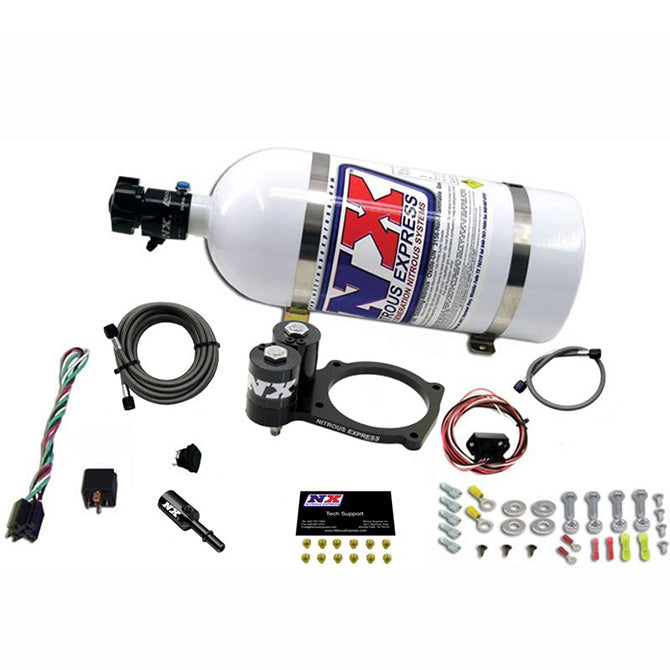 Nitrous Express 20943-10 Dodge Hellcat Nitrous Plate System w/10lb bottle - Truck Part Superstore