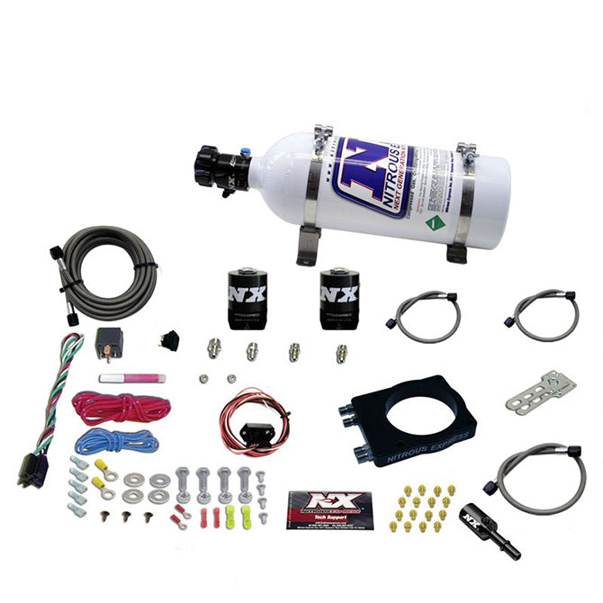 Nitrous Express 20944-05 DODGE HEMI PLATE SYSTEM (50-400HP) W/5LB BOTTLE - Truck Part Superstore