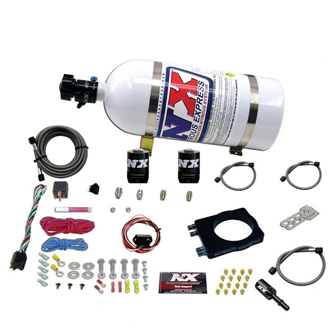 Nitrous Express 20944-10 DODGE HEMI PLATE SYSTEM (50-400HP) W/10LB BOTTLE - Truck Part Superstore