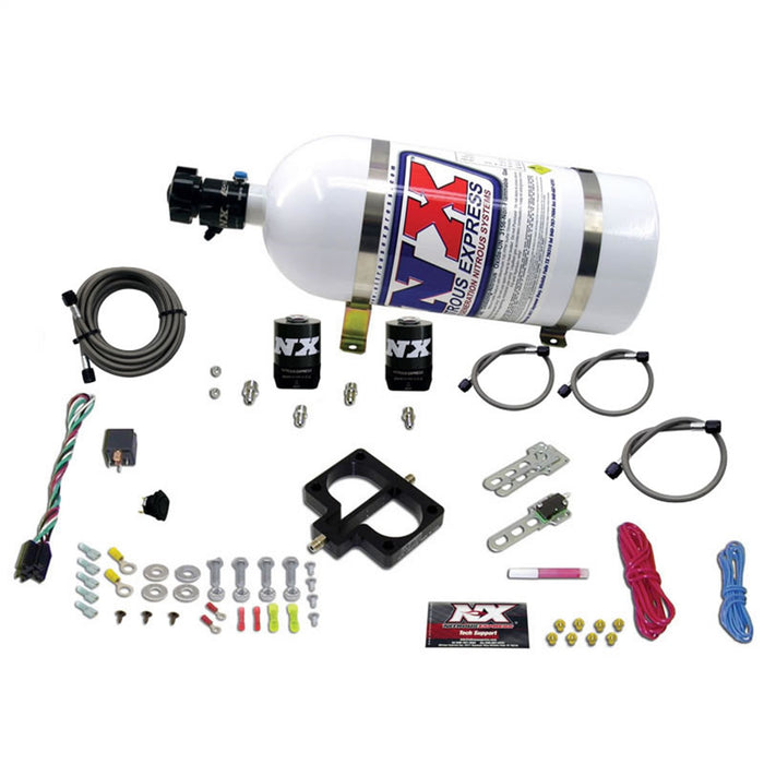 Nitrous Express 20945-10 DODGE TBI PLATE SYSTEM (MAGNUM ENGINE) W/10LB BOTTLE - Truck Part Superstore
