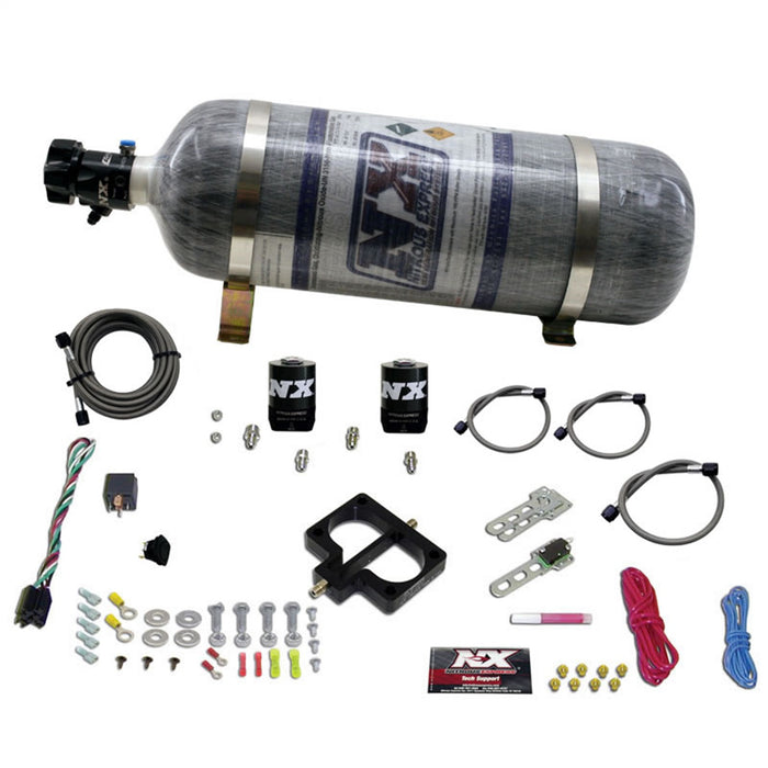 Nitrous Express 20945-12 DODGE TBI PLATE SYSTEM (MAGNUM ENGINE) W/COMPOSITE BOTTLE - Truck Part Superstore