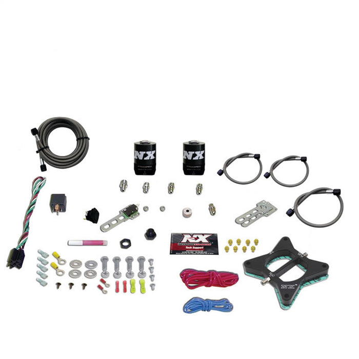 Nitrous Express 20946-00 4.6L 2 VALVE PLATE SYSTEM (50-150HP) 200-300HP JETTING AVAILABLE LESS BOTTLE - Truck Part Superstore