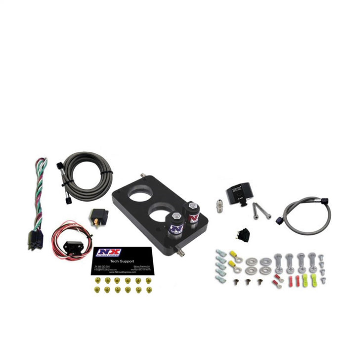 Nitrous Express 20947-00 4.6L 3 VALVE PLATE SYSTEM (50-150HP) 200-300HP JETTING AVAILABLE LESS BOTTLE - Truck Part Superstore