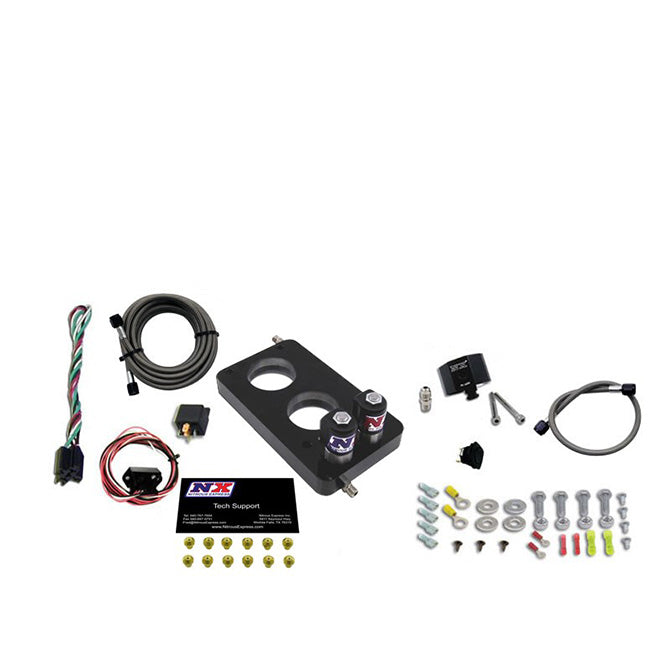 Nitrous Express 20947-00 4.6L 3 VALVE PLATE SYSTEM (50-150HP) 200-300HP JETTING AVAILABLE LESS BOTTLE - Truck Part Superstore