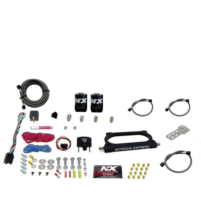 Nitrous Express 20949-00 GT500 NITROUS PLATE SYSTEM (50-250HP) WITHOUT BOTTLE - Truck Part Superstore