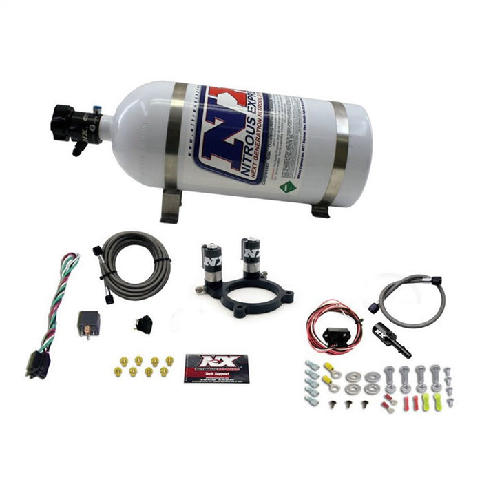 Nitrous Express 20952-10 FORD V6 NITROUS PLATE SYSTEM-3.5L AND 3.7L W/10LB BOTTLE - Truck Part Superstore