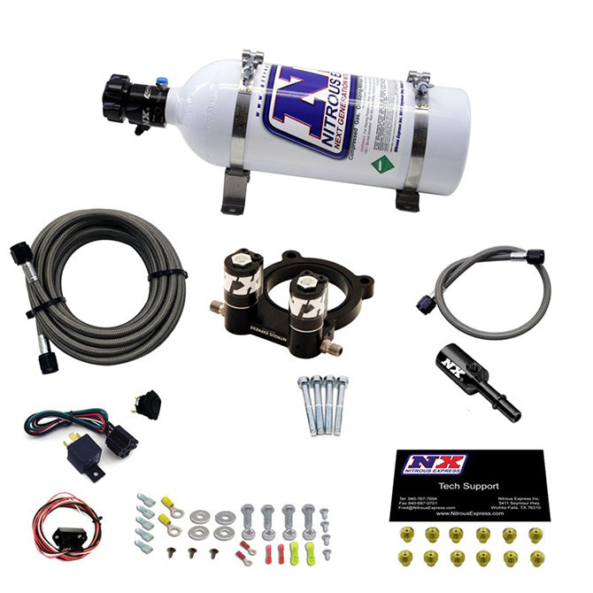 Nitrous Express 20954-05 FORD 4 CYL NITROUS PLATE SYSTEM-2.3L ECOBOOST W/5LB BOTTLE - Truck Part Superstore