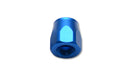 Vibrant Performance 20958B Hose End Socket; Size: -8AN; Anodized Blue; 6061 Aluminum; - Truck Part Superstore