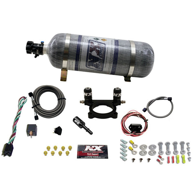 Nitrous Express 20960-12 SCION FRS/SUBARU BRZ PLATE SYSTEM (35-100HP) WITH COMPOSITE BOTTLE - Truck Part Superstore
