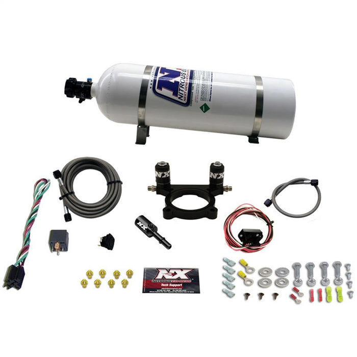 Nitrous Express 20960-15 SCION FRS/SUBARU BRZ PLATE SYSTEM (35-100HP) WITH 15LB BOTTLE - Truck Part Superstore