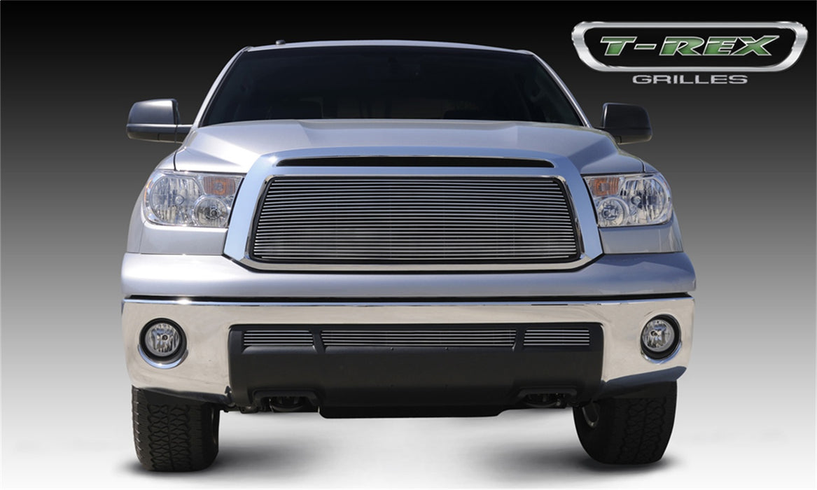 T-Rex Grilles 20961 Billet Series Grille; Horizontal; Aluminum; Polished; 1 Pc; Insert; - Truck Part Superstore