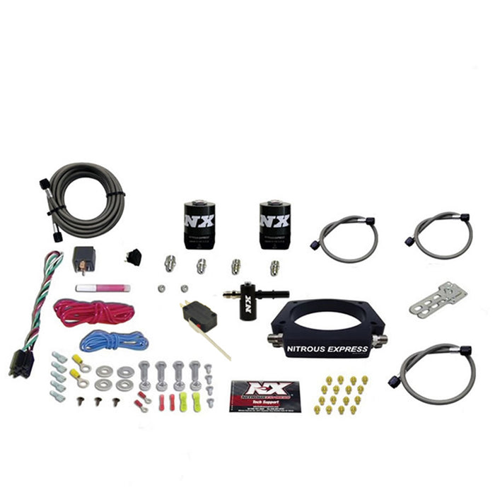 Nitrous Express 20962-00 LT2 C8 NITROUS PLATE SYSTEM (50-300HP) WITHOUT BOTTLE - Truck Part Superstore