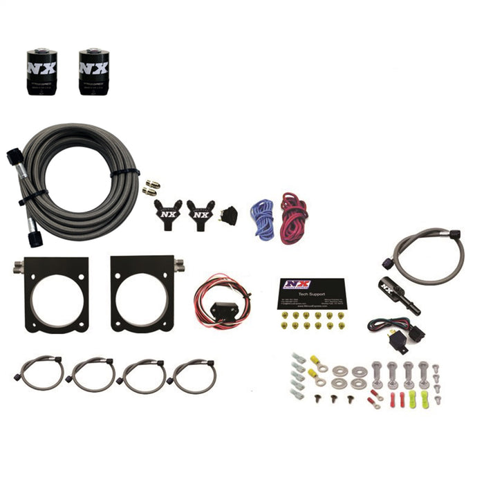 Nitrous Express 20970-00 GEN-V VIPER NITROUS PLATE SYSTEM (50-400HP) W/NO BOTTLE - Truck Part Superstore