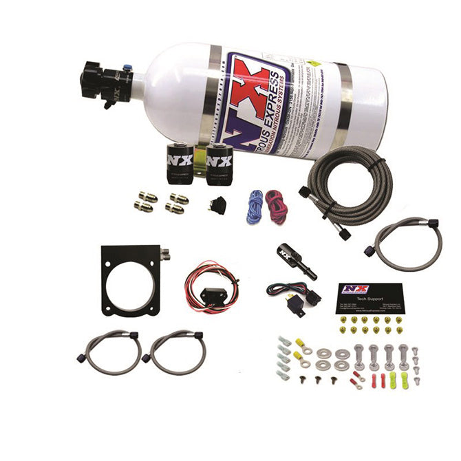 Nitrous Express 20971-10 3.6L V6 DODGE PLATE SYSTEM (50-200HP) W/10 LB BOTTLE - Truck Part Superstore
