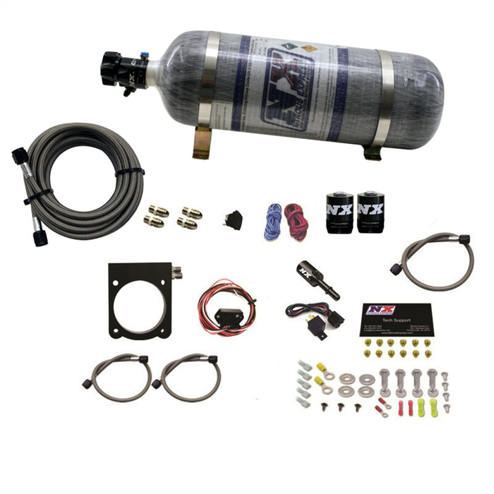 Nitrous Express 20971-12 3.6L V6 DODGE PLATE SYSTEM (50-200HP) W/12LB BOTTLE - Truck Part Superstore