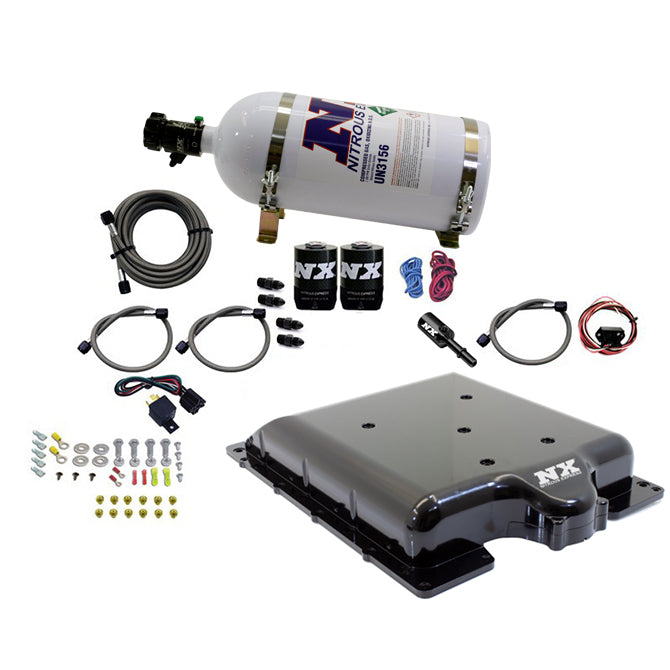 Nitrous Express 20972-10 Hellcat Lid With Nitrous System (100-400HP) W/10LB Bottle - Truck Part Superstore