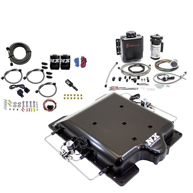 Nitrous Express 20972BMF-00 Hellcat Lid With Nitrous and Water/Methanol System (100-400HP) W/No Bottle - Truck Part Superstore