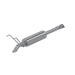 MBRP S5332409 2.5 Inch Cat Back Exhaust System For 01-04 Toyota Tacoma 3.4L, 2.4L and 2.7L Turn Down T409 Stainless Steel MBRP - Truck Part Superstore