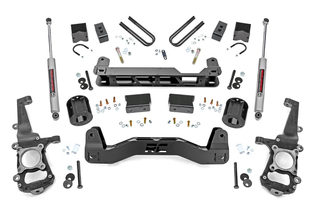 Rough Country 40830 4 Inch Lift Kit with N3 Shocks 21-22 Ford F-150 2WD Rough Country - Truck Part Superstore