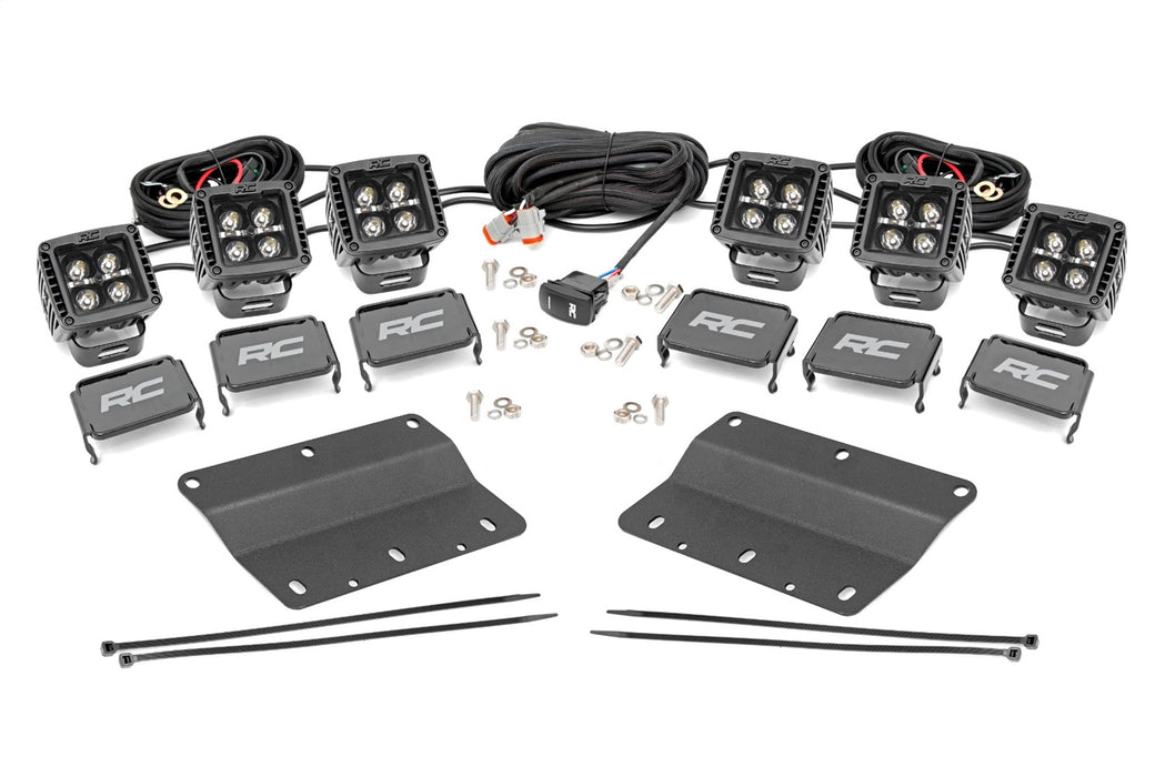 Rough Country 51088 LED Fog Light Kit - Truck Part Superstore