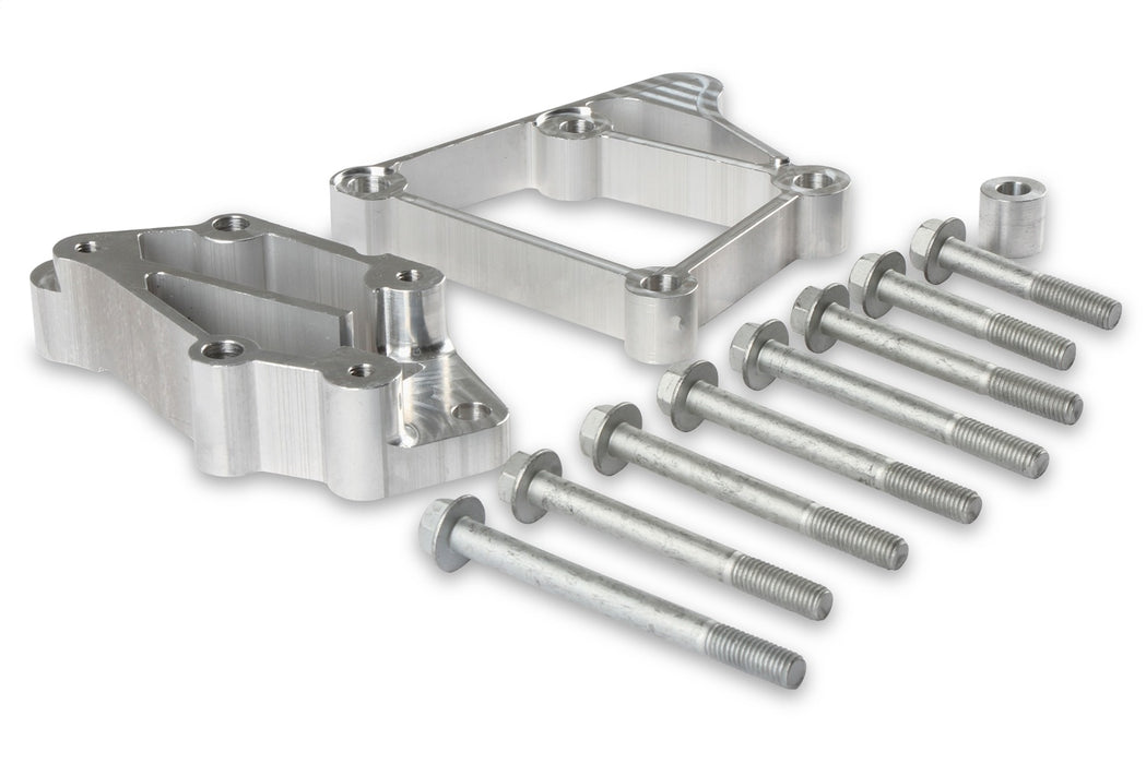 Holley 21-2 Accessory Drive Bracket; Cast; GM LS; For Use w/Medium Belt Alignment; - Truck Part Superstore
