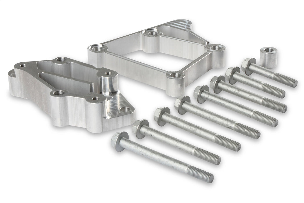 Holley 21-2 Accessory Drive Bracket; Cast; GM LS; For Use w/Medium Belt Alignment; - Truck Part Superstore