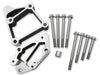 Holley 21-2BK Accessory Drive Bracket; Black; GM LS; For Use w/Medium Belt Alignment; - Truck Part Superstore