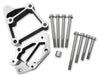 Holley 21-2BK Accessory Drive Bracket; Black; GM LS; For Use w/Medium Belt Alignment; - Truck Part Superstore